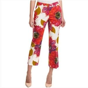 Trina Turk Lutton Floral Printed Crop Pants